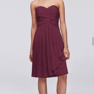 David’s Bridal Red Dress